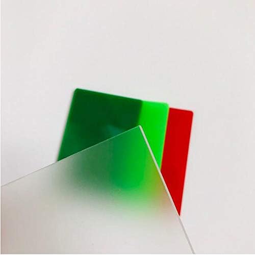Zerobegin prozirna akrilna ploča,mat pleksiglas lim, za DIY i profesionalne projekte, Širina 500mm