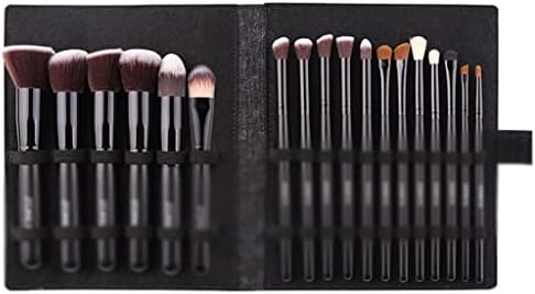 IRDFWH set alata za šminku, crna četka za prah makeup, 18 komada, kompletan set