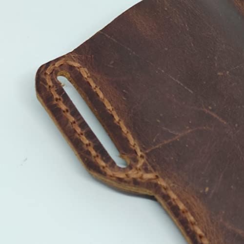 Holsterična kožna futrola za Samsung Galaxy A20S, ručno izrađena kožna futrola od originalne kože, prilagođena kožna torbica sa bočnim