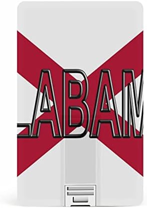 Zastava države Alabama State USB Memory Stick Business Flash-pogonje Kartica za kreditnu karticu Oblik banke