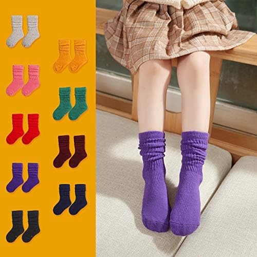 MINI PANDA čarape za djevojčice, čarape za djevojčice 4-6 godina 6-8 godina, djevojčice za malu djecu 2T-3t, duge čarape za posadu
