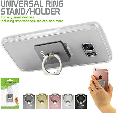 Cellet univerzalni stil telefon prsten, stalak, držač i nosač za automobil za Google Pixel XL, iPhone 7 / Plus, Samsung Galaxy S7/