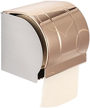 Aexit 120mmx118mmx120mm od nehrđajućeg hardvera čeličnog poliranog završnog cilja zidova nosač za toaletni papir W Poklopac modela: