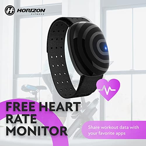 Horizon Fitness 7.0 IC Zatvoreni biciklistički bicikl, fitnes i kardio, magnetni otpor biciklom biciklom sa Bluetooth, višestrukim