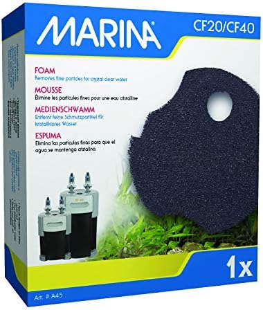 Marina CF sunđer za Cf20/CF40 akvarijske filtere, zamjenski medij za filtere akvarija, A45