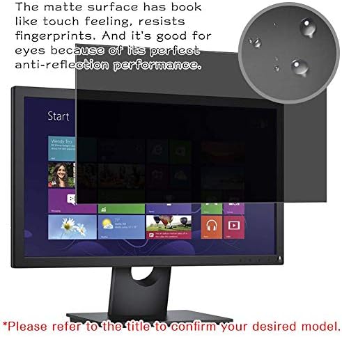 Synvy Zaštita ekrana za privatnost, kompatibilna sa HP N246/N246v 23.8 monitorom ekrana Anti Spy film Štitnici [ne kaljeno staklo]