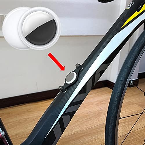 HUAYUWA Anti-izgubljeni uređaj za pričvršćivanje okvira Nosač nosača za bicikle slučaj zaštitni poklopac za bicikle za Airtag dodatnu