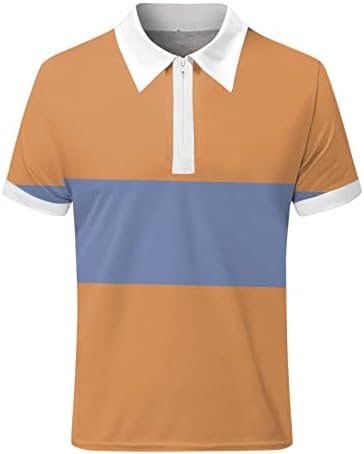 Ayaso Golf polo majice za muškarce s kratkim rukavima bez rukava 4-smjerni rasteznite vlagu Wicking performanse okupljane mashirtne