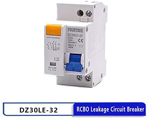 TINTAG DZ30L DPNL 230V 1P + n Prekidač za preostale struje sa preko i kratkim strujnim zaštitom od curenja RCBO MCB 6-32A Laserski
