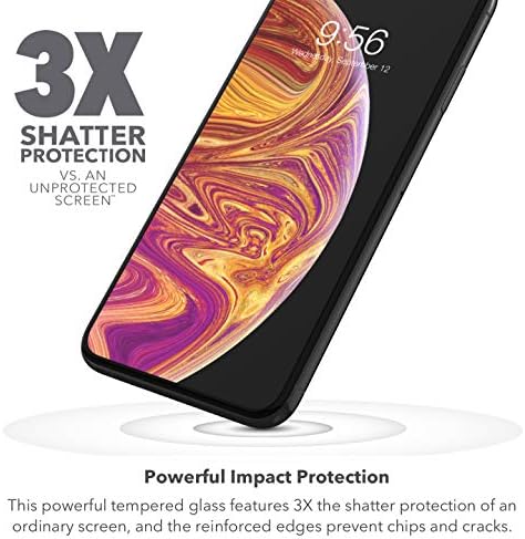 ZAGG InvisibleShield staklo+ zaštitnik ekrana za Apple iPhone 11 Pro Max & amp; Otterbox prigradska serija futrola za iPhone 11 Pro