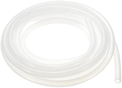 Rebower silikonska cijev fleksibilna silikonska cijev, [za prijenos vode pumpe, akvarijum, akvarijum] - 8mmx12mm / 4m / prozirno