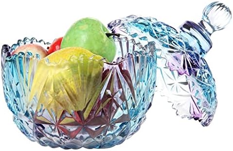 Genigw Candy Jar Europska kuća Dekoracija u dnevnom boravku Kreativni stolić za kavu s poklopcem sušenog voćnog zaklopke Skladištenje