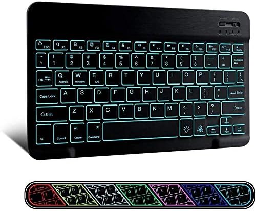 BoxWave tastatura kompatibilna sa Plum Ram 10-SlimKeys Bluetooth tastaturom - sa pozadinskim osvetljenjem, prenosiva Tastatura sa