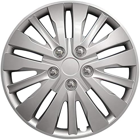 Autostyle set kotača pokriva Washington 16-inčni srebrni