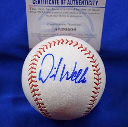 David Wells PSA DNA COA Autograph American League Oal potpisan bejzbol
