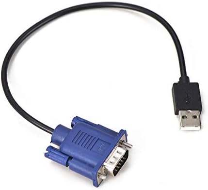 Evanlak USB-VGMMMY utikač bez glave Duh Funkcionalno stabilan lutkani utikač Provodni performanseVGA bez glave RGB Emulator Operativni