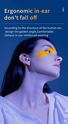 Bluetooth slušalice True bežični uši za reprodukciju sa bežičnim punjenjem LED zaslon za napajanje Bežični i tipa C Punjenje vodootporne