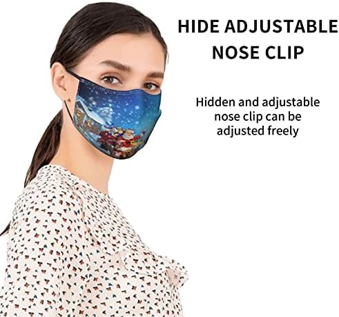 Modna maska za lice, Maska za lice za višekratnu upotrebu Balaclava periva Vanjska Navlaka za usta za nos za muškarce i žene