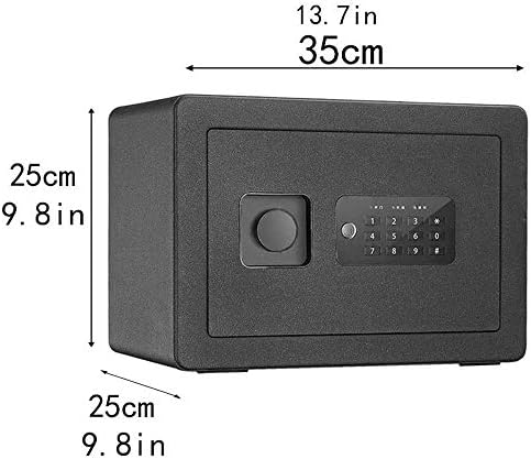 Ydxny veliki elektronski digitalni sef, sigurnost doma za nakit-imitacija Brava i sef