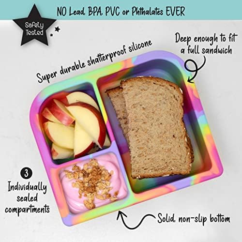 Primastella neraskidiva kutija za ručak za djecu i odrasle - Podijeljeno Bento kutija