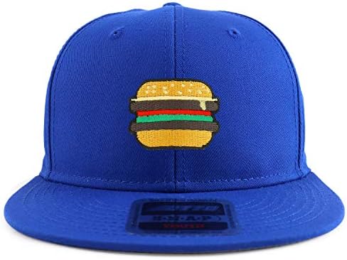 ArmyCrew Burger Patch Youth Size Superior pamuk Twill Flatbill Snapback Hat