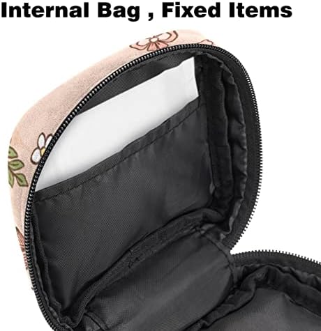 Torba za čuvanje higijenskih uložaka, menstrualna torba za gaćice ulošci za gaćice držač tampona ženski proizvod sa patentnim zatvaračem