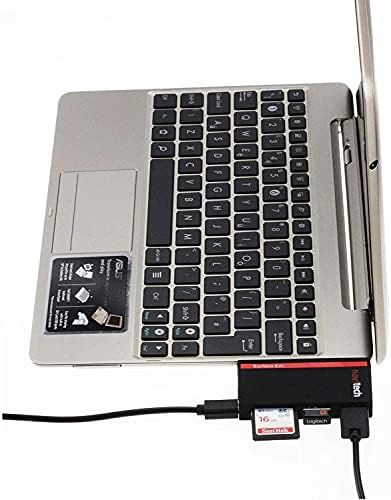 Navitech 2 u 1 laptop/Tablet USB 3.0/2.0 Hub Adapter/Micro USB ulaz sa SD / Micro SD čitač kartica kompatibilan sa Acer Nitro AN515-55-56RR