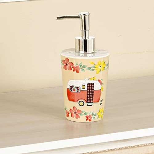Cvjetni kamper sapun / losion pumpa - Dekorativni raspršivač sapuna za proljeće i ljeto