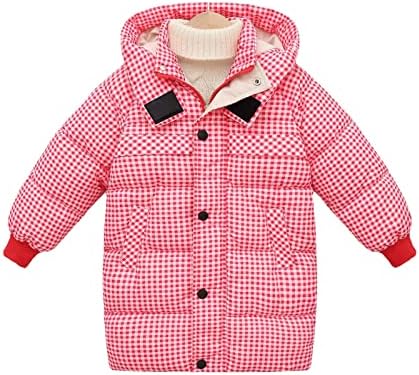 Dječje djece Dječje djevojke Dječaci zimski kaput vjetrootporna odjeća s pogledom na duljinu topla jakna prema dolje za