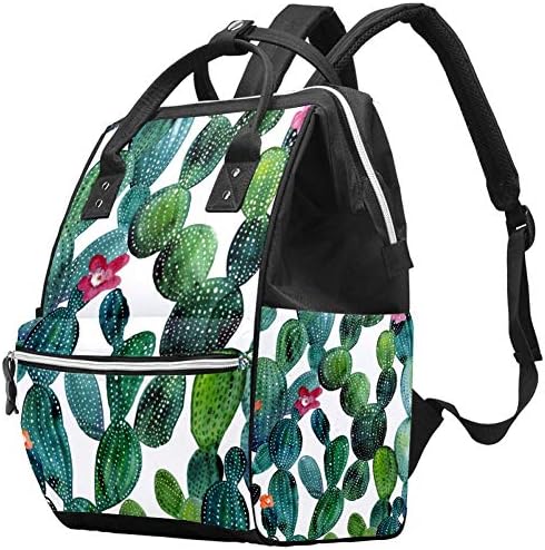 Akvarel kaktus Tropska vrta za promjenu barova Organizator pelene torbe za njegu beba