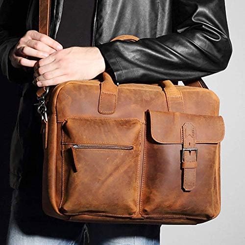 CCBUY muške kožne torbe, poslovna tašnica za mušku kožnu torbu, torba za laptop
