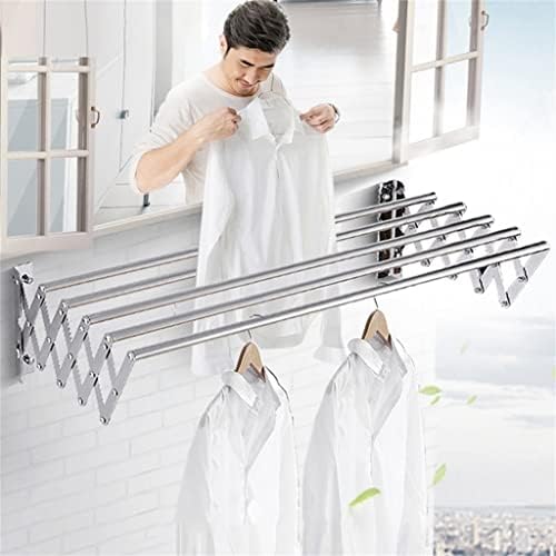 GENIGW vješalica za uštedu prostora zidni stalak za sušenje vješalica za pranje rublja