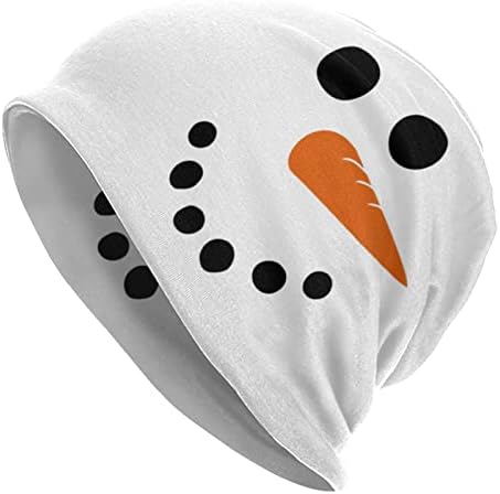 Laiputer Božićni Snowman Beanie Standardno Zatvoreno Chemo pletene šešire Baggy Slouchy Slouchy CAP CAP CAPER za žene za žene muškarci