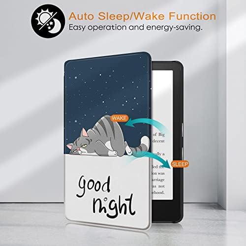 Futrola za 6,8 Kindle Paperwhite i Kindle Paperwhite Potpisno izdanje, lagani poklopac ljuske sa automatskim buđenjem/spavanjem za