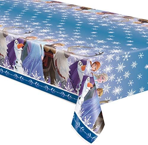 Jedinstvena smrznuta Elsa Anna Party isporučuje paket paketa za 16 uključuje desertne ploče, salvete, čaše, poklopac stola, naljepnice