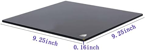 Stakleni krevet nadograđeni 3d štampač kaljeno staklo ploča za izgradnju površine za Ender 3, Ender 3 Pro, Ender 3 V2 235x235x4mm