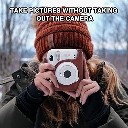Wogozan Kamera zaštitni slučaj Kompatibilan sa Fujifilm Mini 11/9/8/8+ Instant Film kamere sa podesivim naramenicom