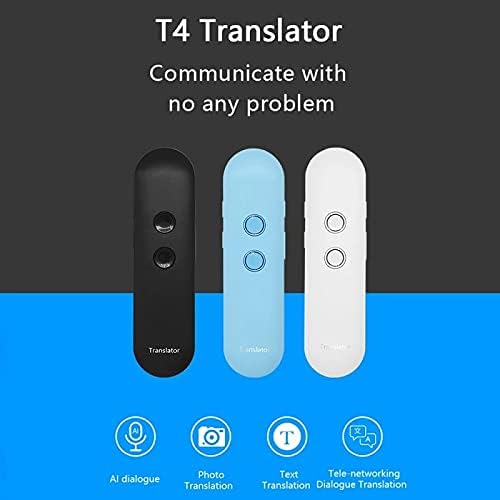 Tfiiexfl prijenosni Prevodilac pametnog glasa T4 trenutni dvosmjerni Prevodilac glasa 42 jezika prijevod za poslovna putovanja