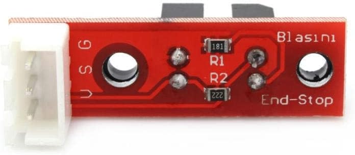 Dijelovi 3D štampača optički granični prekidač za kontrolu svjetla Endstop za rampu 1.4 ploča sa 3-Pinskim kablom crveni 3d dijelovi