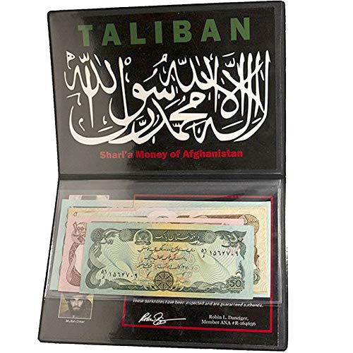 TALIBAN - Shari'a novac od Afganistana 5 novčanica sa certifikatom o autentičnosti Necrnut