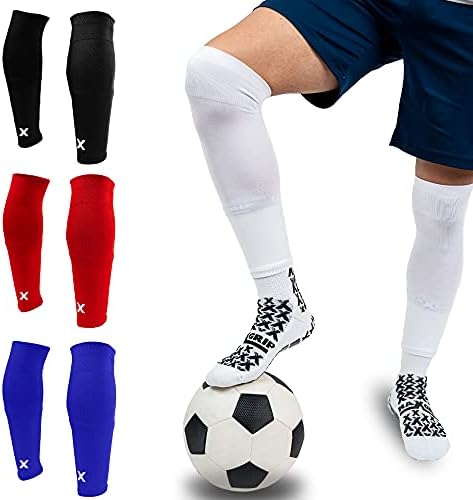 Maxgrip Pro Soccer nogu rukavice / kompresija za tele - Shin / High Elastity vlagu Wicking Fudbal Košarka Tru