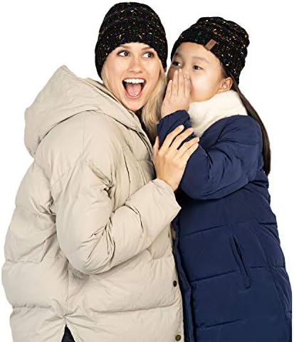 2pcs roditelj-dječja porodica Beanie Cap set, majka i kćer za bebe / sin zimski topli pletit crochet beanie hat za dječake