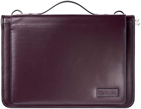 Bronel Purple kožni laptop Messenger futrola - kompatibilan sa HP Stream 11-AK0502SA 11.6inch laptop