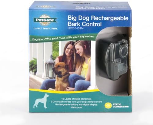 PetSafe Big Dog punjivi ovratnik za punjivanje za srednje i velike pse preko 40 kilograma, vodootporna, savršena detekcija kore