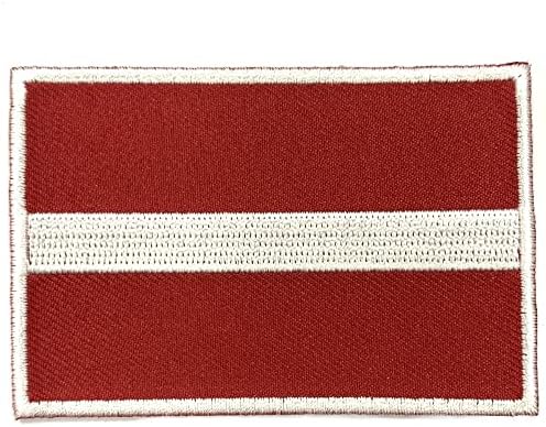 Patch zastava One Taktičke EU + Latvia zastava za zastavu + članovi EU-a ovratnik broš pin, suvenir poklon poklon pribor, ovratnik