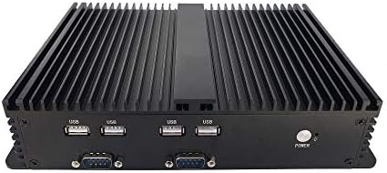 Kaby Lake i5 7200U Industrijski PC IPC Mini PC fanless PC sa Dual LAN GbE 16G RAM 512G SSD podrška Linux / Windows 6 COM 8 USB USB3.