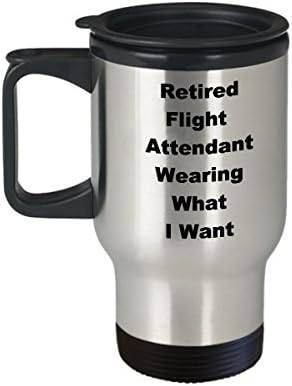 Povlačenje leta za let za putovanje Smiješne kafe poklon ideja za penzionicu koja nosi ono što želim novost Joke Gag