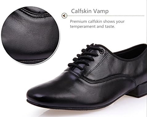 Beibestcoat muške klasične čipke kožne plesne cipele moderne plesne cipele, crna