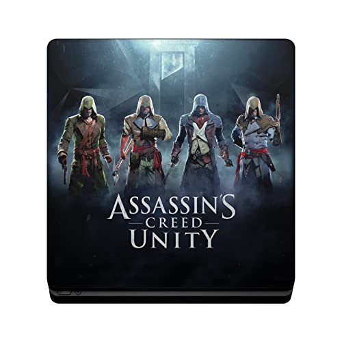 Dizajn kućišta za glavu zvanično licenciran Assassin's Creed Group Unity Key Art Vinyl naljepnica za igranje kože poklopac naljepnice