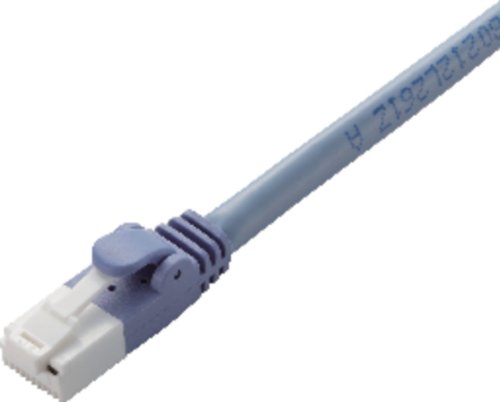 エレコム ELECOM LD-GPT / BU500 CAT6 LAN kabel, 164,0 Ft, priključak ima neraskidivu karticu, standardno, plavo